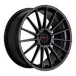 20" A-Line Scarlet 5/112 Velvet Black Flow Forming Alloy Wheels