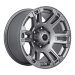 16" A-Line Dagger 6/139 Charcoal Grey Alloy Wheels
