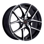 16" A-Line Tatum 5/114 BKMF Alloy wheels