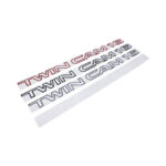 Toyota Twincam 16v Windscreen Vinyl Sticker - 80x6cm (White)