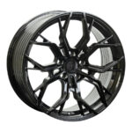 18" Flowtec F122H01 5/112 & 5/114 Black Alloy Wheels