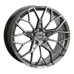 19" Flowtec F123-F1I01 5/112 & 5/114 Hyper Black Dark Alloy Wheels
