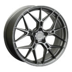 19" Flowtec F125I03 5/112 & 5/114 Hyper Black Alloy Wheels