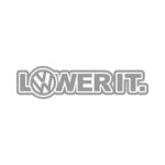 Vinyl Sticker with VW LowerIt Design - Grey