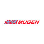 Vinyl Sticker with Mugen Japenese Text - Red & Blue