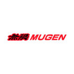 Vinyl Sticker with Mugen Japenese Text - Red & Black