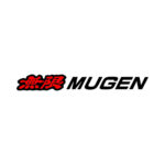 Vinyl Sticker with Mugen Japenese Text - Black & Red
