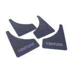 Universal Rubber Mudflaps with VENTURE Lettering (Set of 4)