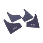 Universal Rubber Mudflaps with GTI Lettering (Set of 4)