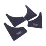 Universal Rubber Mudflaps with VW Lettering (Set of 4)