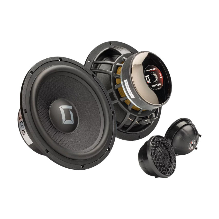 SIGMA 165.2 Gladen SIGMA 165.2 Sigma Series 6" 175w rms Component Split Speaker System - Image 1