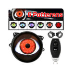 3Inch LED Dynamic Devil Eyes Light 6 Modes 12V Headlight Retrofit Remote Control - Image 2