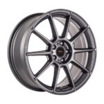 16" A-Line Spree 4/100 Matte Charcoal Grey Alloy Wheels