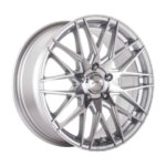 13" A-Line Element 4/98 Silver Machine Face Alloy Wheels