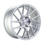 18" A-Line Hype 5/100 Arctic Silver Flow Forming Alloy Wheels