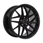 18" A-Line Chicago 5/108 Gloss Black Tint Flow Forming Alloy Wheels