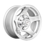 14" A-Line BZR 6/139 Arctic Silver Alloy Wheels