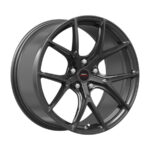 19" A-Line Dynamic 5/120 Velvet Black Flow Forming Alloy Wheels (Rear Fitment)