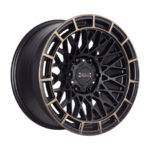 17" A-Line Delta 6/139 Stealth Black TNT Armour Heavy-Duty Alloy Wheels