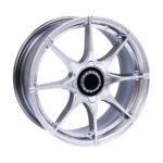 17" SW0H04 4/100 Hyper Black Alloy Wheels