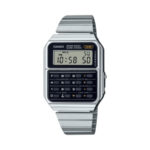 Casio CA-500WE-1ADF Retro Silver Watch with Calculator