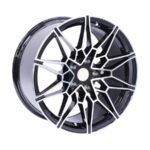 18" GR-8375 5/120 Black Machine Face Alloy Wheels