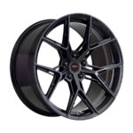 18" A-Line Hydro 5/114 Velvet Black Flow Forming Alloy Wheels
