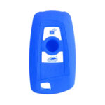 Silicon Key Cover suitable for Bmw F30 (3 button) - Blue