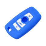 Silicon Key Cover suitable for Bmw F30 (3 button) - Blue - Image 2