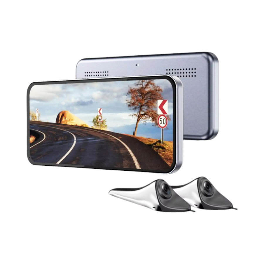 SJ-A65 SJ-A65 – Universal 6.25-Inch HD Rearview Mirror with Dual Side Cameras & Parking Monitor - Image 1