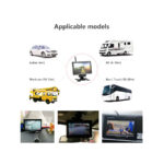 7-Inch Wireless Waterproof Car Backup Camera System with HD TFT LCD Monitor (4 Camera Set) - Image 2