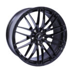 19" F12219 5/120 Gloss Black Alloy Wheels