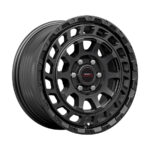 17" A-Line Grid 6/120 Velvet Black ET40 Flow Forming Alloy Wheels