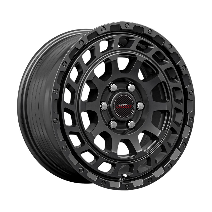 Grid-VELVET-BLK-side 17" A-Line Grid 6/120 Velvet Black ET40 Flow Forming Alloy Wheels - Image 1