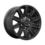 16" A-Line Tempo 6/130 Velvet Black ET45 Alloy Wheels