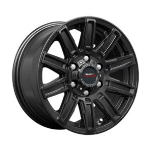 16" A-Line Tempo 6/130 Velvet Black ET45 Alloy Wheels