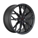 20" A-Line Brave 5/100 Graphite Flow Forming Alloy Wheels