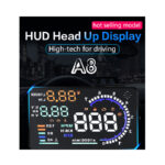 OBD HUD A8 – Digital Head-Up Display with Speed, RPM, Temperature, Voltage, Fuel Usage & Fault Alerts - Image 4