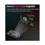 OBD HUD A8 – Digital Head-Up Display with Speed, RPM, Temperature, Voltage, Fuel Usage & Fault Alerts - Image 6