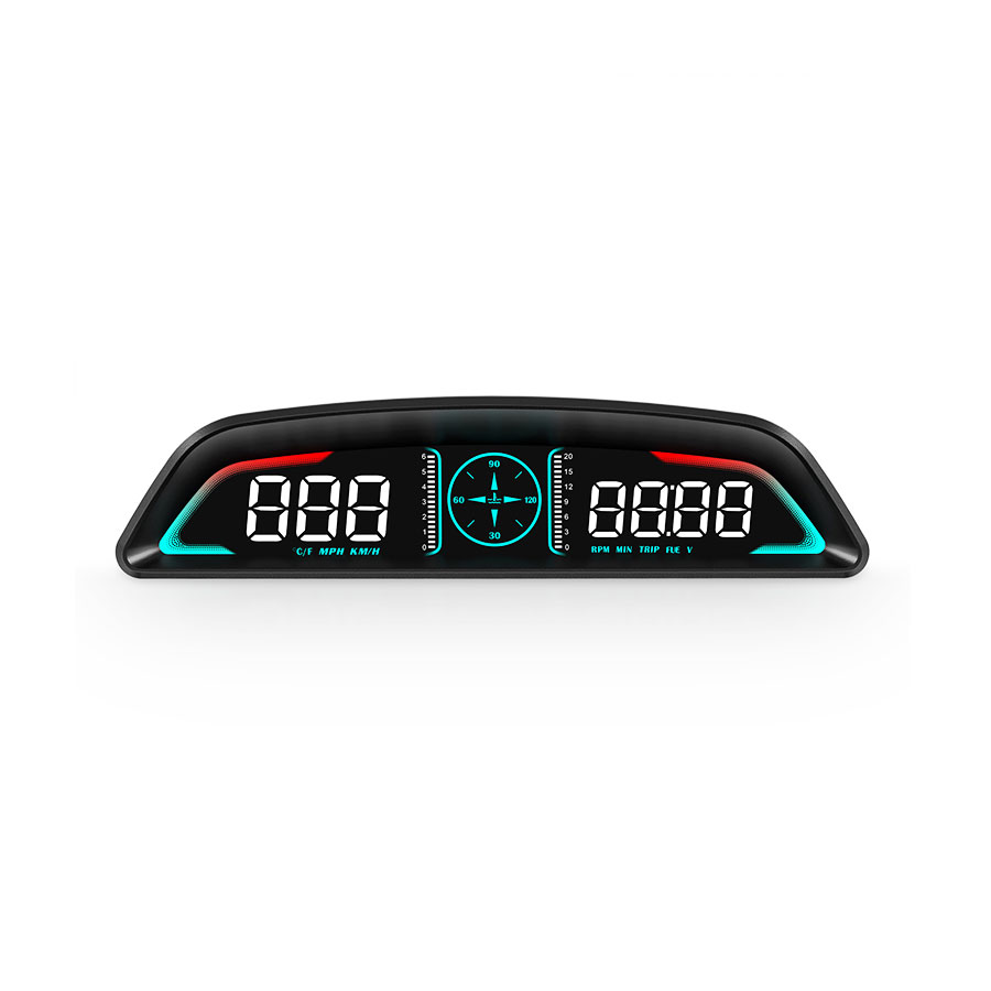 OBDH-B3-Primary OBDH-B3 OBD2 Head-Up Display – Real-Time Speed, RPM, Temp, Voltage & Fuel Monitor - Image 1