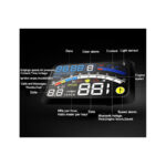 F4 OBD2 Head-Up Display – Full Engine Data with Fault Codes, Fuel Use & Performance Metrics - Image 2