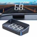 M2 White GPS Head-Up Display – Dual GPS System with Clear White Text & Smart Dimming - Image 2