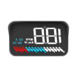 M7 OBD2 Head-Up Display – HD White HUD with Speed, RPM, Temp & Multi-Mode Driving View