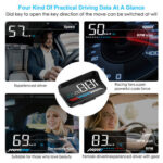 M7 OBD2 Head-Up Display – HD White HUD with Speed, RPM, Temp & Multi-Mode Driving View - Image 7