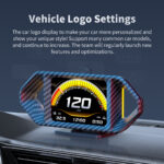 P26 OBD2 Head-Up Display With Carbon Fiber Design – Driving Score, Alarms & Full Vehicle Data - Image 5