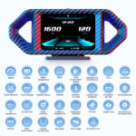 P26 OBD2 Head-Up Display With Carbon Fiber Design – Driving Score, Alarms & Full Vehicle Data - Image 9