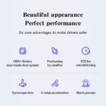 XS Smart HUD Display – OBD2 + GPS with Fault Code Display, Altitude, Fuel Data & Full Diagnostics - Image 4