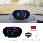 F11 Smart OBD LCD HUD – GPS + Incline + Accelerometer Display - Image 9