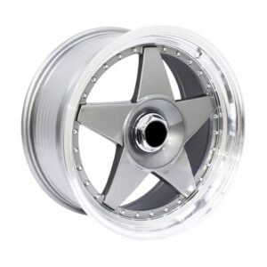 17" E017 4/5/100 Gunmetal & Studs Alloy Wheels