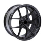 17" S318 4/100 Black Alloy Wheels